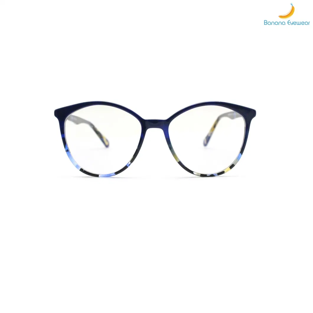 New Design Eye Shape for Lady Fashion Style Fit Any Occasion Acetate Optical Eyewear